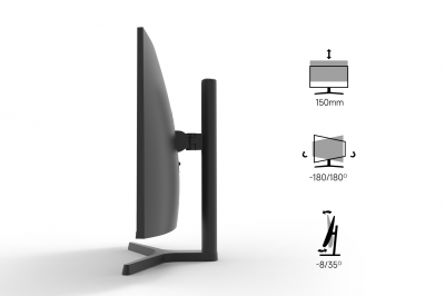 A qué distancia sentarse del monitor curvo